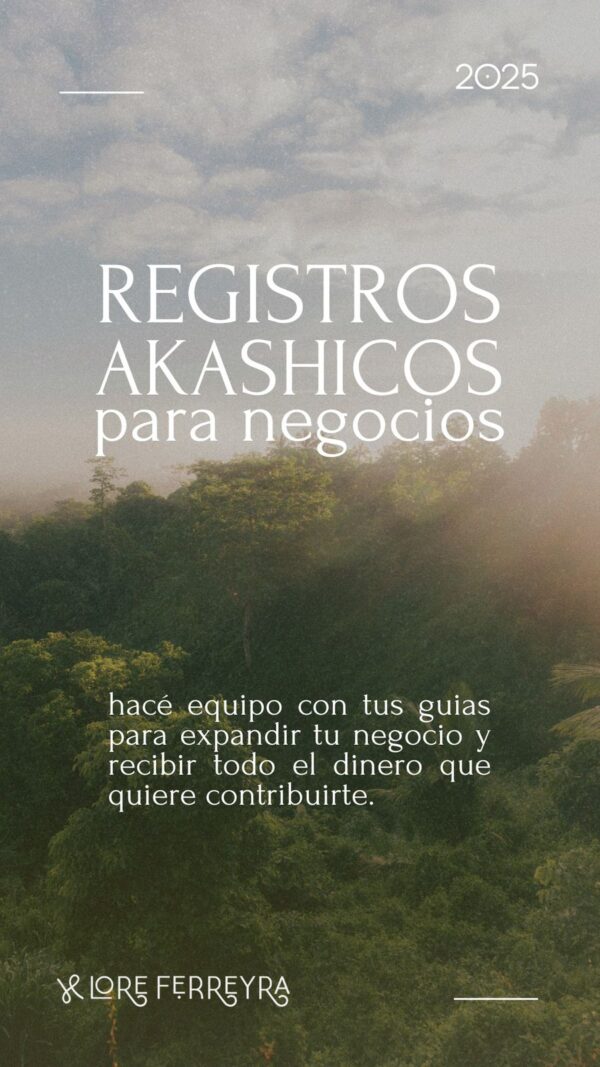 Registros Akashicos para negocios